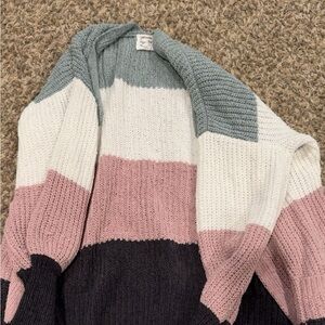 Color Block Knit Sweater